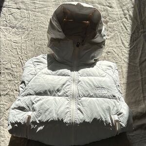 ✨ THE NORTH FACE HYDRENALITE HOODIE PUFFER SZ M IN WHITE